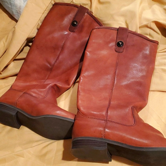 Carlos Santana "Fawn" Congac Boots Size 7 - Picture 1 of 5